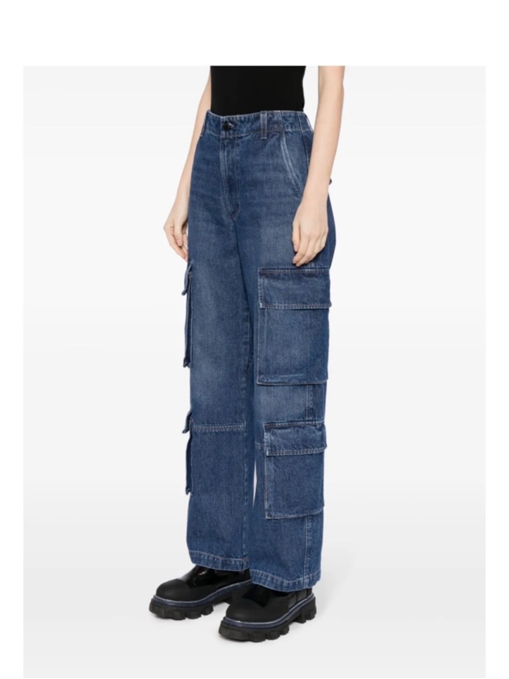 Citizens of Humanity Delena Cargo Jeans in Alma. SZ 27 - Picture 2 of 13